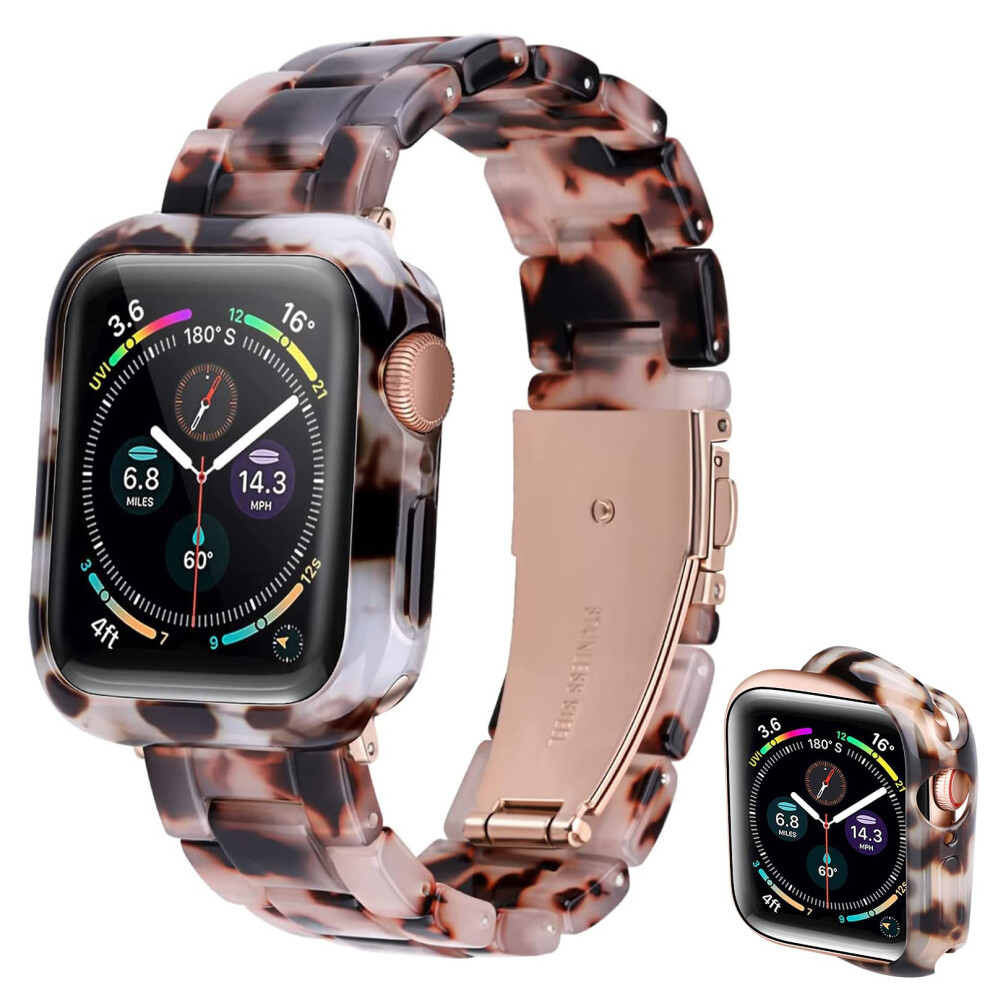 Omter Band With Case Compatible With Apple Watch 49Mm 45Mm 44Mm 42Mm 4 Not,Specified 709466158125