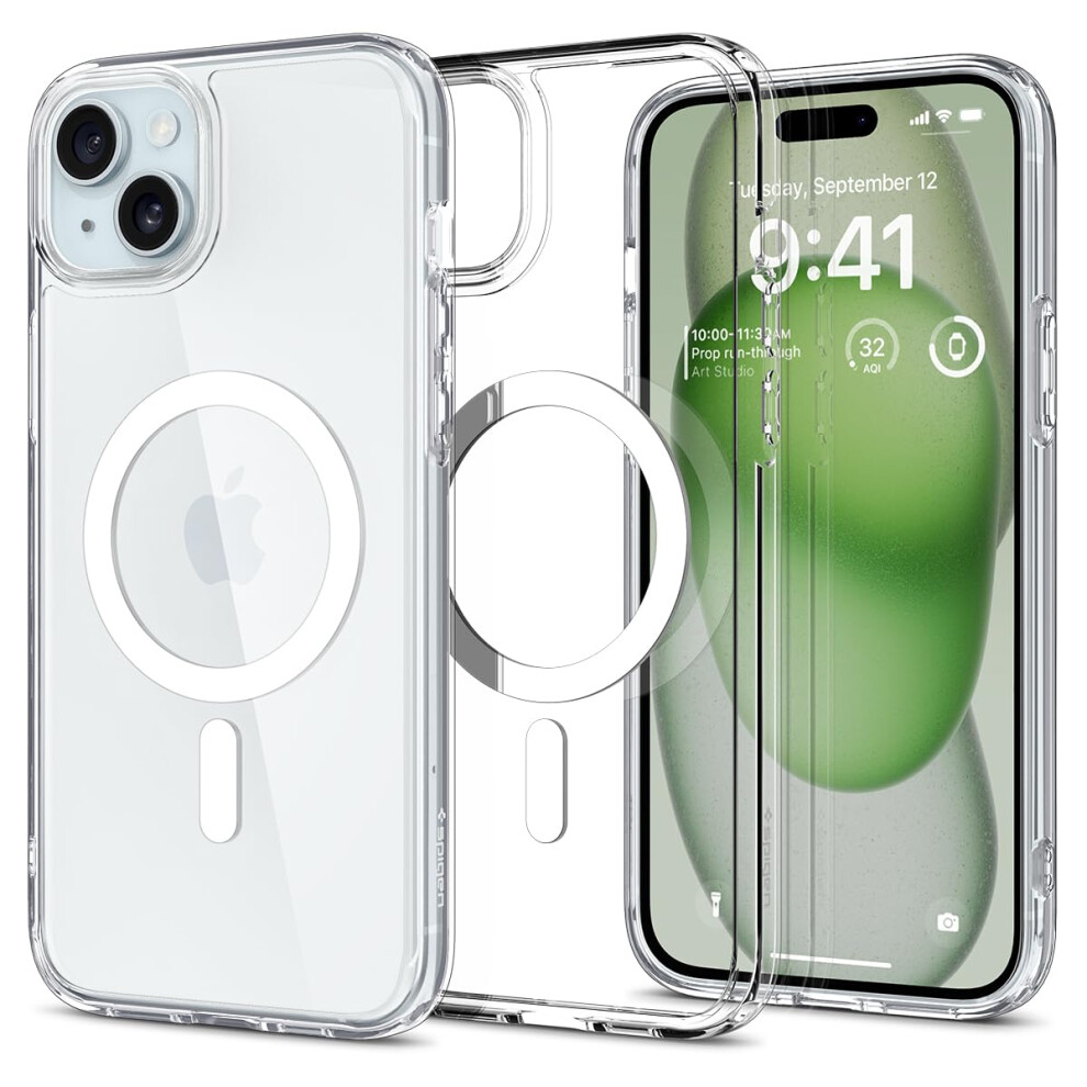 Spigen Magnetic Ultra Hybrid MagFit Designed for iPhone 15 Plus Case