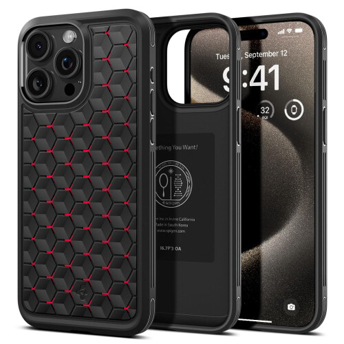 Spigen Spigen Cryo Armor Designed for iPhone 15 Pro Max Case (2023)  [Militar