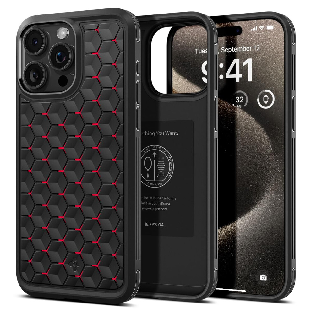 Spigen Cryo Armor Designed For Iphone 15 Pro Max Case (2023) [Militar
