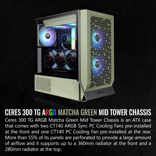 Ceres 300 Matcha Green Case 2