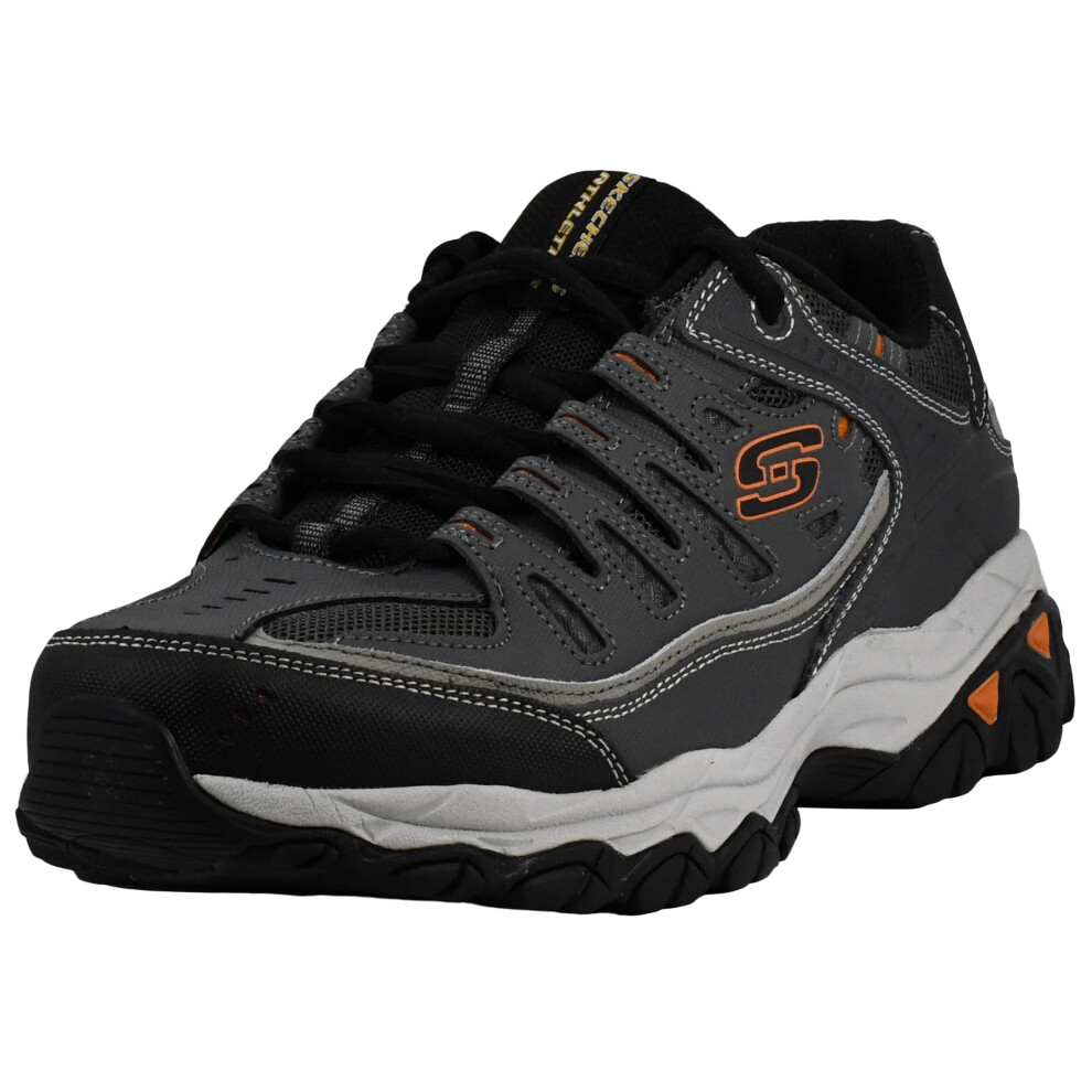 Skechers mens Afterburn M. Fit fashion sneakers  Charcoal  6.5 US