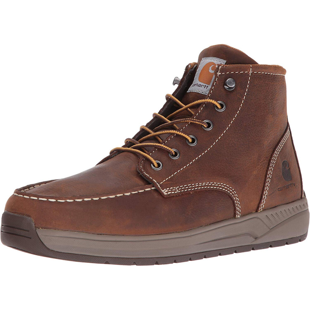 Carhartt Men's CMX4023 Lightweight Casual Wedge  4"" Soft Moc Toe Brow