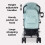My Babiie My Babiie MB51 Plus Stroller - Quilted Aqua 10