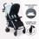 My Babiie My Babiie MB51 Plus Stroller - Quilted Aqua 8