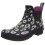 Joules Women 's Wellibob Rain Boot  Navy Leopard  6 1