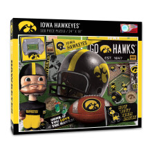 YouTheFan NCAA Iowa Hawkeyes Retro Series Puslespil - 500 stykker stort