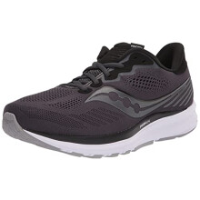 Saucony Herren Ride 14 Laufschuh CHARCOAL/BLACK 12 Medium