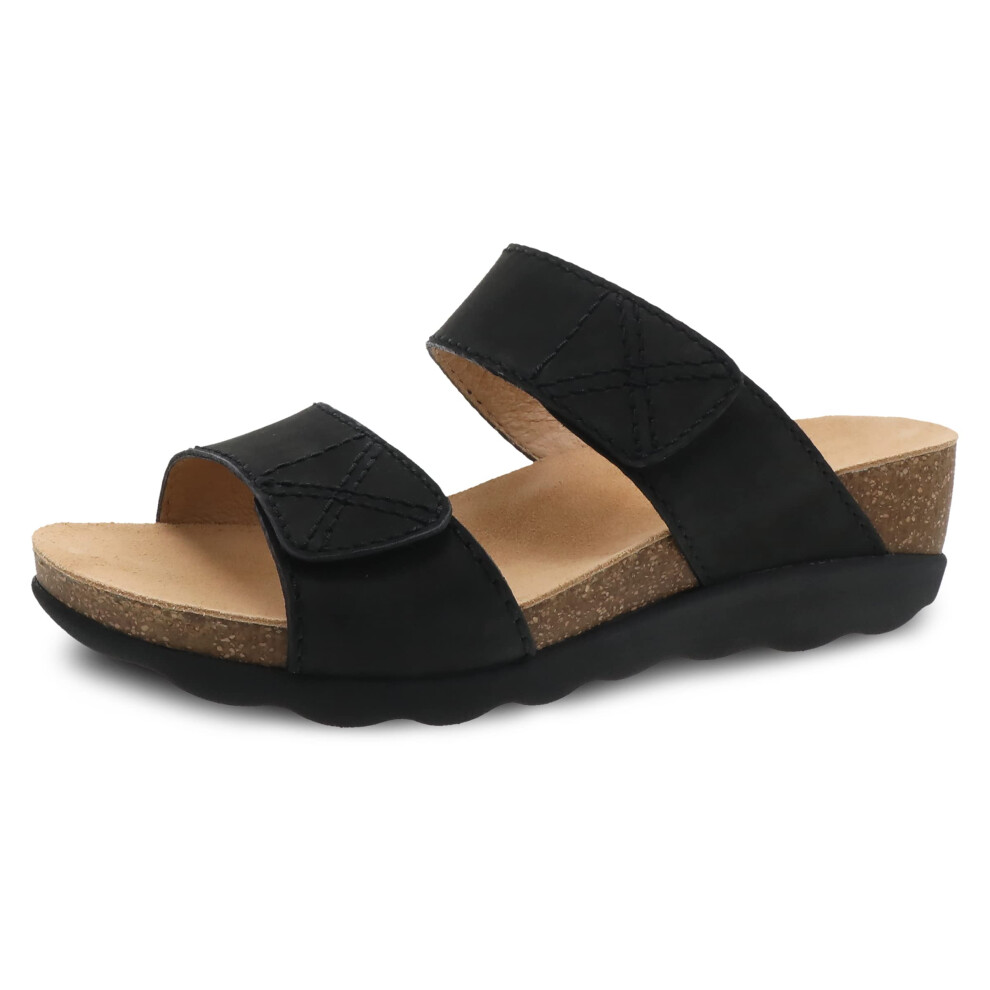 Dansko Maddy Slip-On Wedge Sandal for Women - Comfortable Wedge Shoes