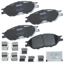 Ceramiczne przednie klocki hamulcowe Bendix Priority1 CFC803 do Forda Windstar 2003-1999