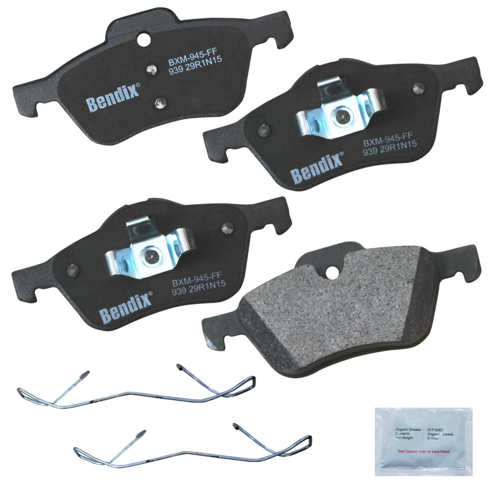 Bendix Priority1 Cfm939 Semi-Metallic Front Brake Pads For Mini Cooper 2008-2002 887243213141