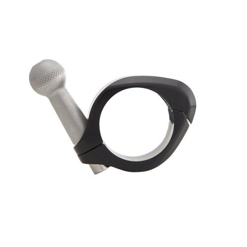 Ciro Μαύρος Ραβδωτός Κά Holder για Harley - 7/8-1 in. Μαύρη Στήριξη 50613 2