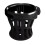 Ciro Μαύρος Ραβδωτός Κά Holder για Harley - 7/8-1 in. Μαύρη Στήριξη 50613 2