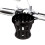 Ciro Μαύρος Ραβδωτός Κά Holder για Harley - 7/8-1 in. Μαύρη Στήριξη 50613 1