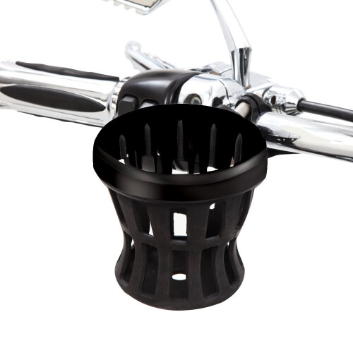 Ciro Μαύρος Ραβδωτός Κά Holder για Harley - 7/8-1 in. Μαύρη Στήριξη 50613