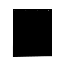 Buyers Products Lot de deux bavettes garde-boue en polymère noir 24 x 30 pouces RC30PPB