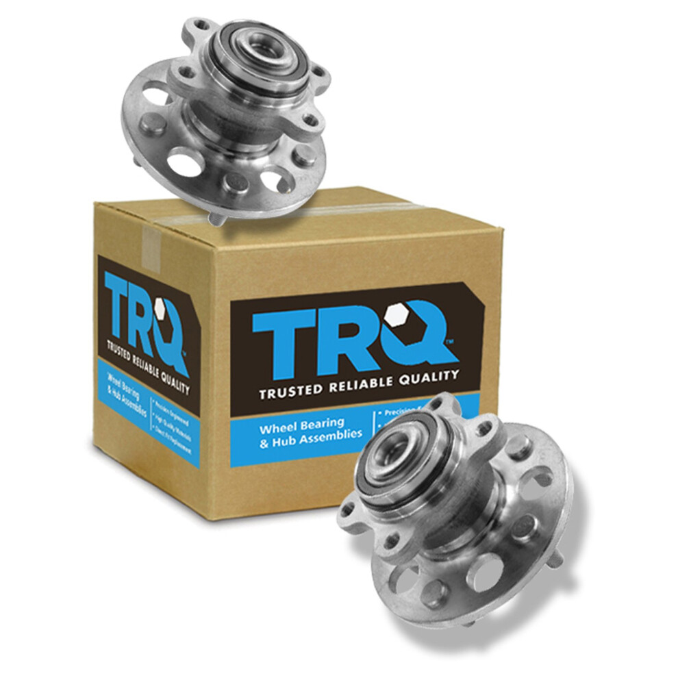Trq Rear Wheel Hub Bearings Assembly Set Compatible With 2006-2012 Honda Civic 191213535707