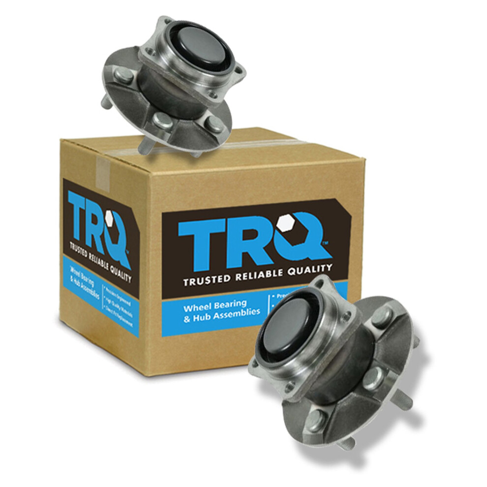 Trq Rear Wheel Hub Bearings Assembly Set Compatible With 2003-2008 Pontiac Vibe 2000-2005 Toyota Celica Corolla Matrix 191213534236