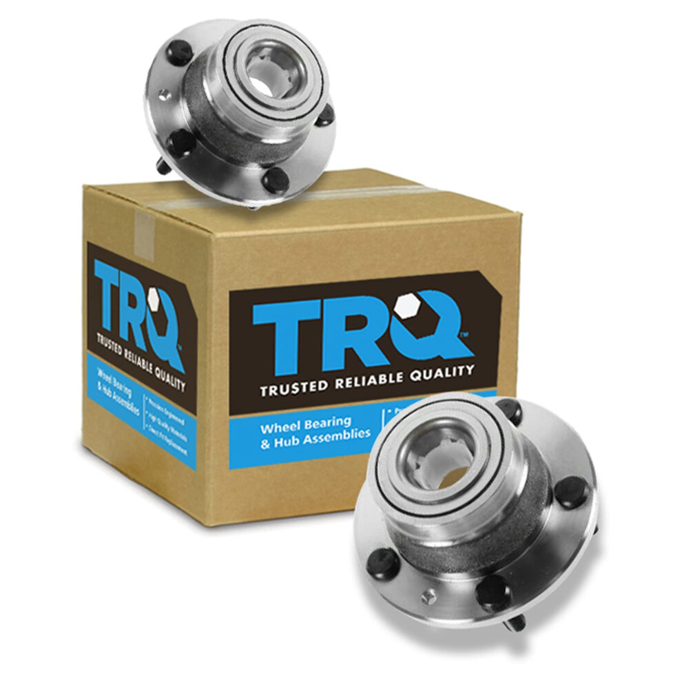 Trq Rear Wheel Hub Bearings Assembly Set Compatible With 2006-2007 Ford Fusion 2003-2004 Mazda 6 2006 Mercury Milan 191213536933
