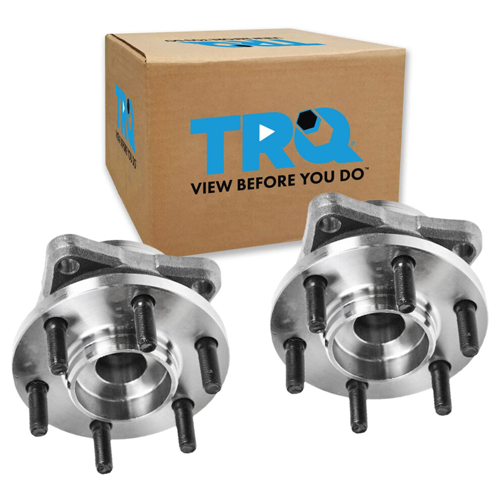 Trq Front Rear Wheel Hub Bearings Assembly Set Compatible With 1990-1996 Dodge Dakota 1992-2017 Viper 2013-2014 Srt 191213533864