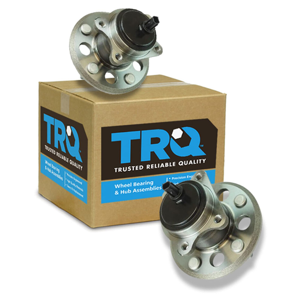 Trq Rear Wheel Hub Bearings Assembly Set Compatible With 2016-2018 Lexus Es300h Es350 2013-2018 Toyota Avalon 2012-2017 Camry 191213538340