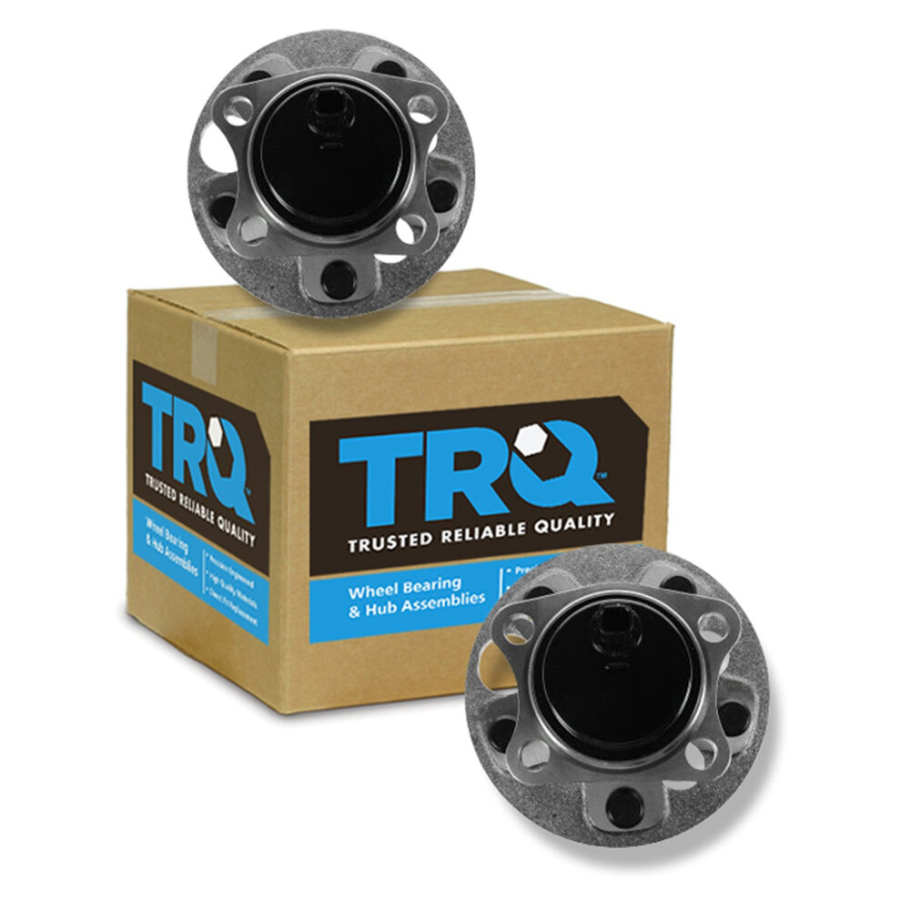 Trq Rear Wheel Hub Bearings Assembly Set Compatible With 2008-2015 Scion Xb 191213537336