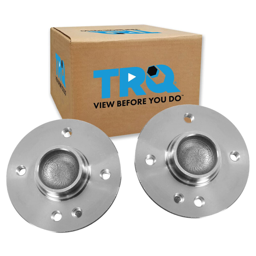 Trq Rear Wheel Hub Bearings Assembly Set Compatible With 2002-2006 Mini Cooper 191213535844