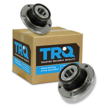 TRQ Bakhjulsnav & Lager Vnster LH & Hger RH Par fr Audi TT Passat Jetta VW