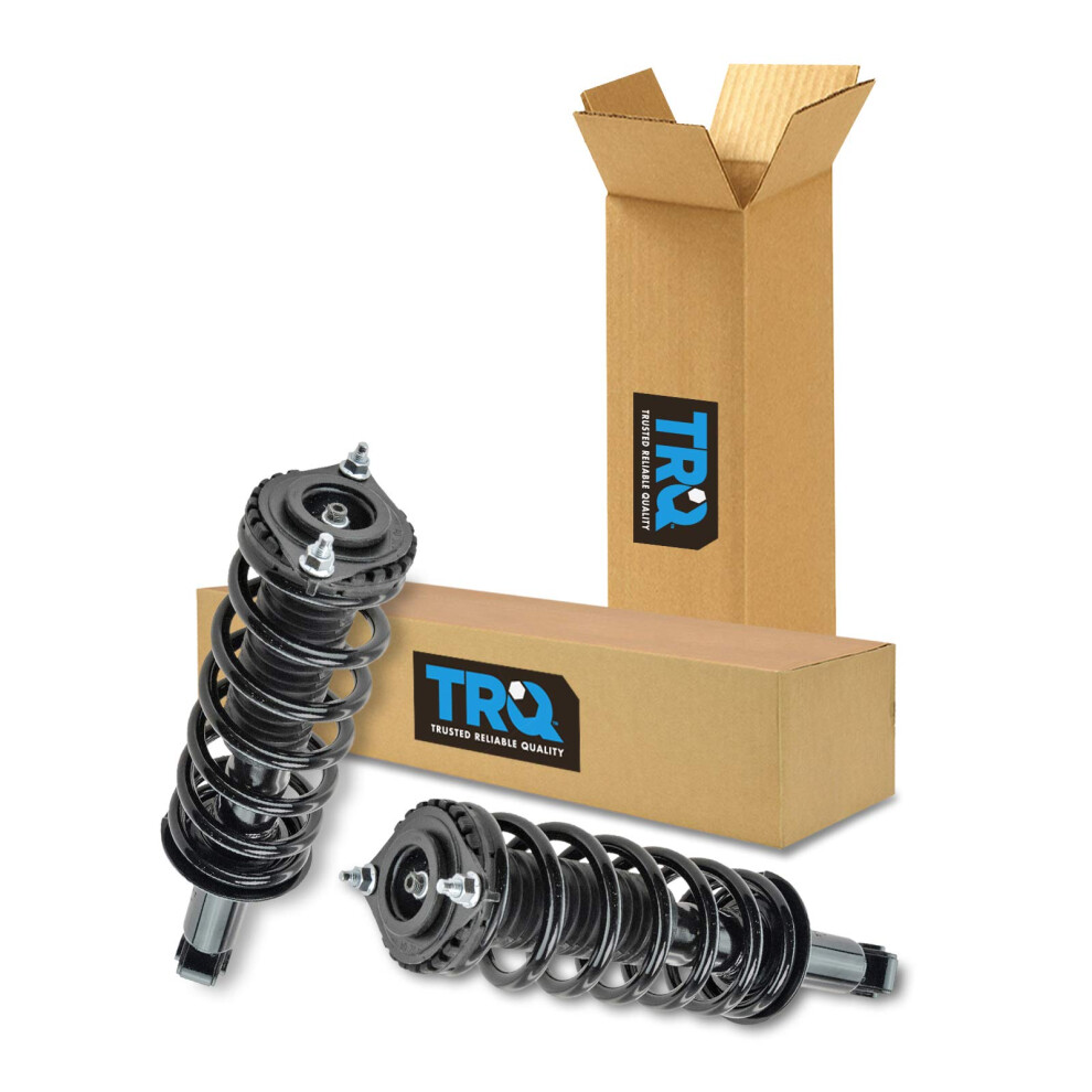 Trq Rear Strut & Coil Spring Assembly Set Driver & Passenger Sides Compatible With 05-09 Subaru Legacy 191213572696
