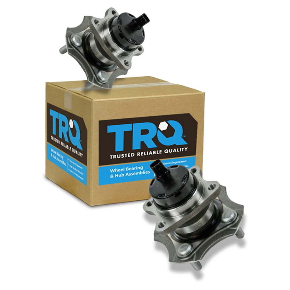 Trq Rear Wheel Hub Bearings Assembly Set Compatible With 2004-2006 Scion Xa Xb 2000-2005 Toyota Echo 191213534984