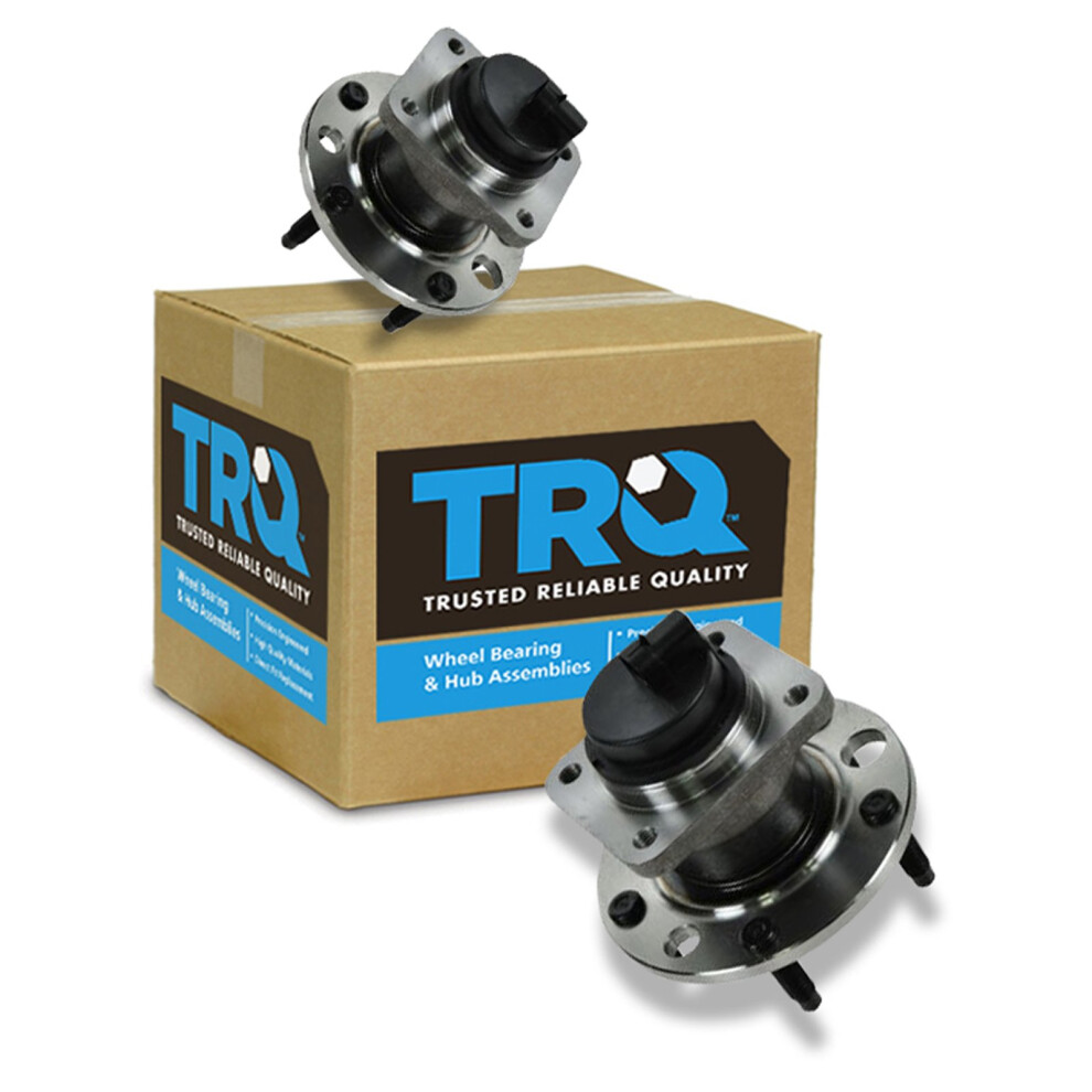 Trq Front Wheel Hub Bearings Assembly Set Compatible With 2001-2004 Avanti Ii 1993-2002 Chevrolet Camaro 1997-1998 S10 Pontiac Firebird 191213533901