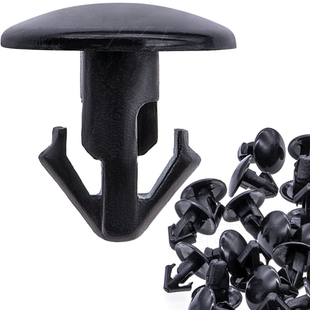 Rexka 25Pcs Door Weatherstrip Retainer Clips 80850-Ca003 For Nissan In 712885446193