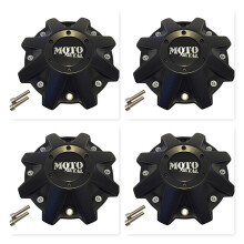 4 csomag Moto Metal 970 479L214 BP-479-MOTO szatn fekete kerk kzpso sapka HT 005-019