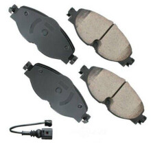 Akebono Brakes  Bremsbelagsatz  berlegene anfngliche Wirksamkeit ohne erforderliche Einfahrzeit. 1 Jahr Garantie (1760 EUR), GRAU