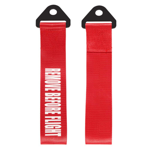 Dorhea Racing Tow Strap Κόκκινο Υψηλής Αντοχής Γενικής Χρήσης 1