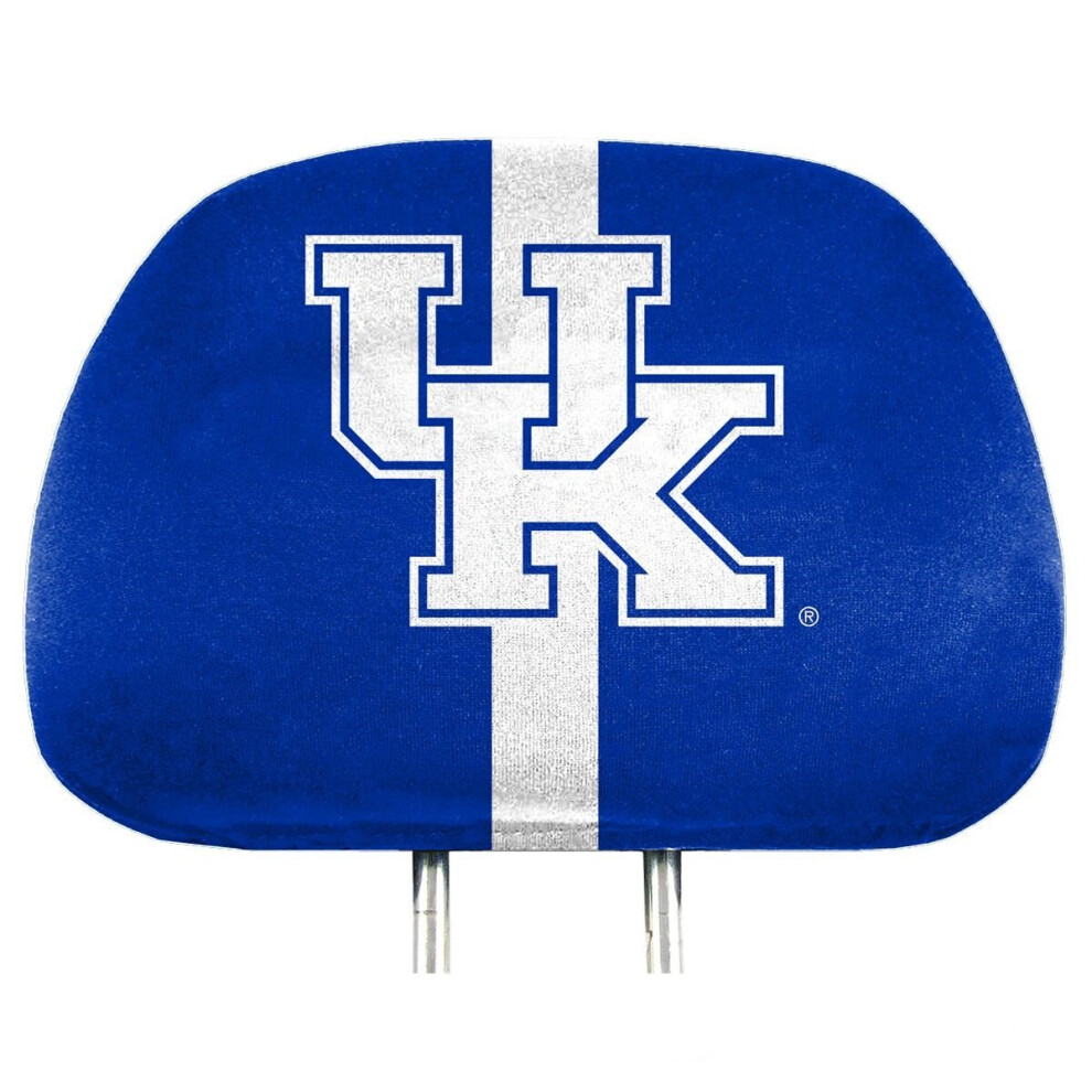 Fanmats 62051 Kentucky Wildcats Printed Head Rest Cover Set - 2 Pieces 681620269291