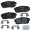 Keramick    zadn    brzdov    do   ticky Bendix Priority1 CFC1008 pre Mazda RX-8 2011-2004 1
