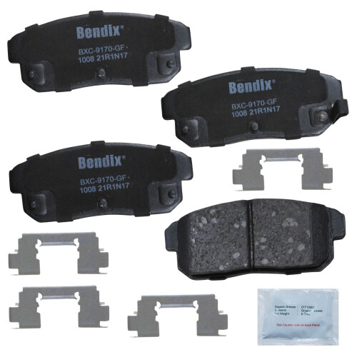 Keramick    zadn    brzdov    do   ticky Bendix Priority1 CFC1008 pre Mazda RX-8 2011-2004