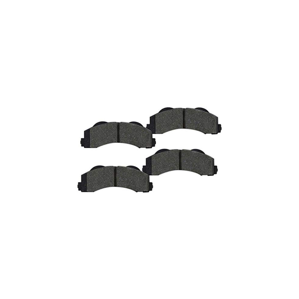Bendix Priority1 Cfm1876 Semi-Metallic Front Brake Pads For Audi Tt 2018 Tts Quattro 2016 887243256407