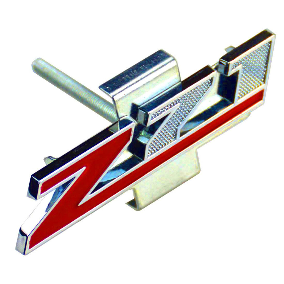 Aimoll 1Pc Grille (Small) Z71 Emblem Badge For Gm Chevrolet Silverado 2500Hd 3500Hd Sierra Tahoe (Chrome ) Red 661748960157