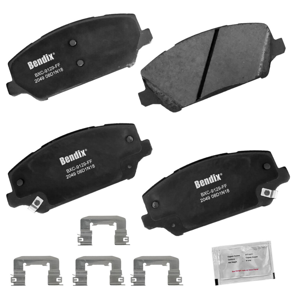 Bendix Priority1 Cfc2049 Ceramic Front Brake Pads For Kia Cadenza 2020-2017 887243312523