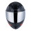 LS2 Assault/Rapid/Stream Pinlock Ready Outer Shield (Silver Iridium) 5