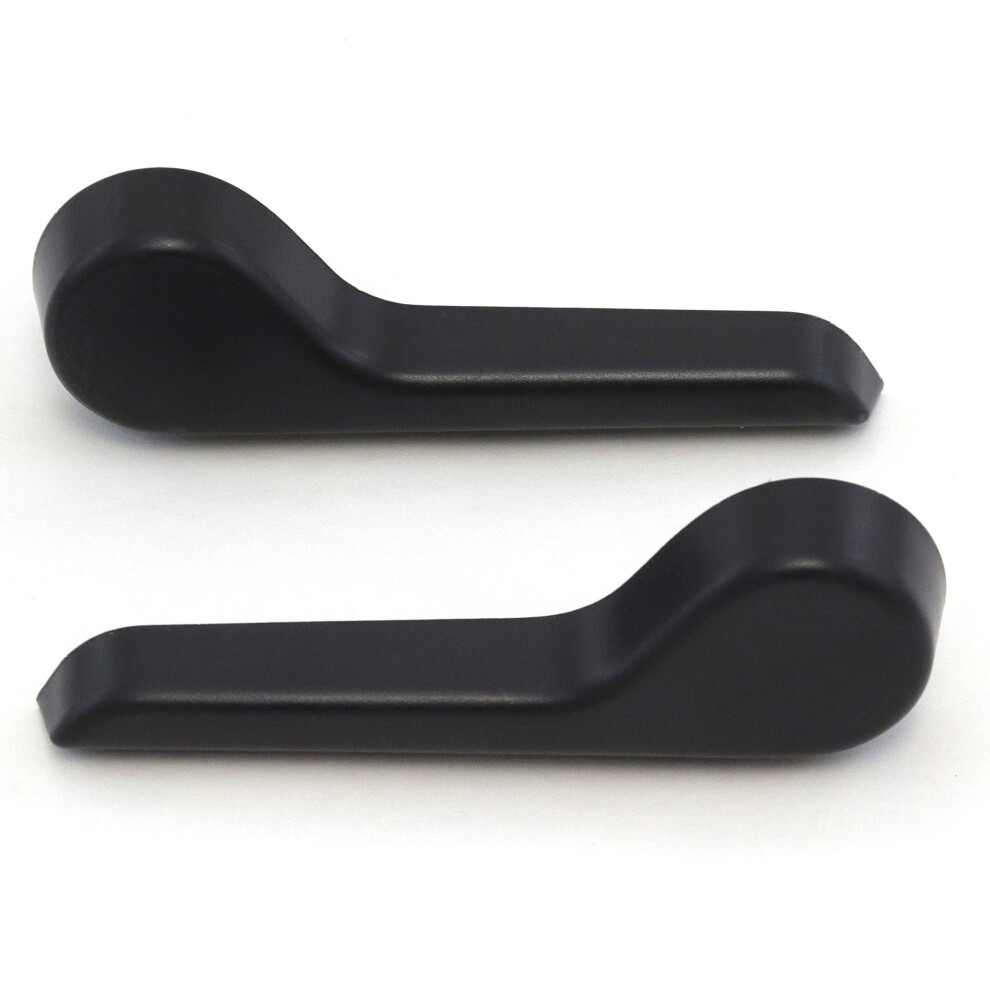Hound Auto 2 Driver And Passenger Front Seat Recliner Handles Blac Red 810013057379