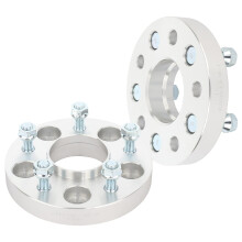 RoadFar 2PCS 5 Lug Hubcentric Wheel Stucers 5x4,75 1 tommer tykkelse Boring 70,5 mm tr?dh?jde 12x1,5 hjulafstandsafstand Kompatible til Camaro Wh