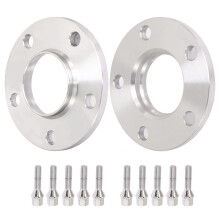 RoadFar 2PCS 5 Lug Hubcentric Wheel Stykker 5x120 10mm Tykkelse Boring 72,56 mm tr?dh?jde 12x1,5 hjulafstandsafstand kompatible til 330i hjulafst