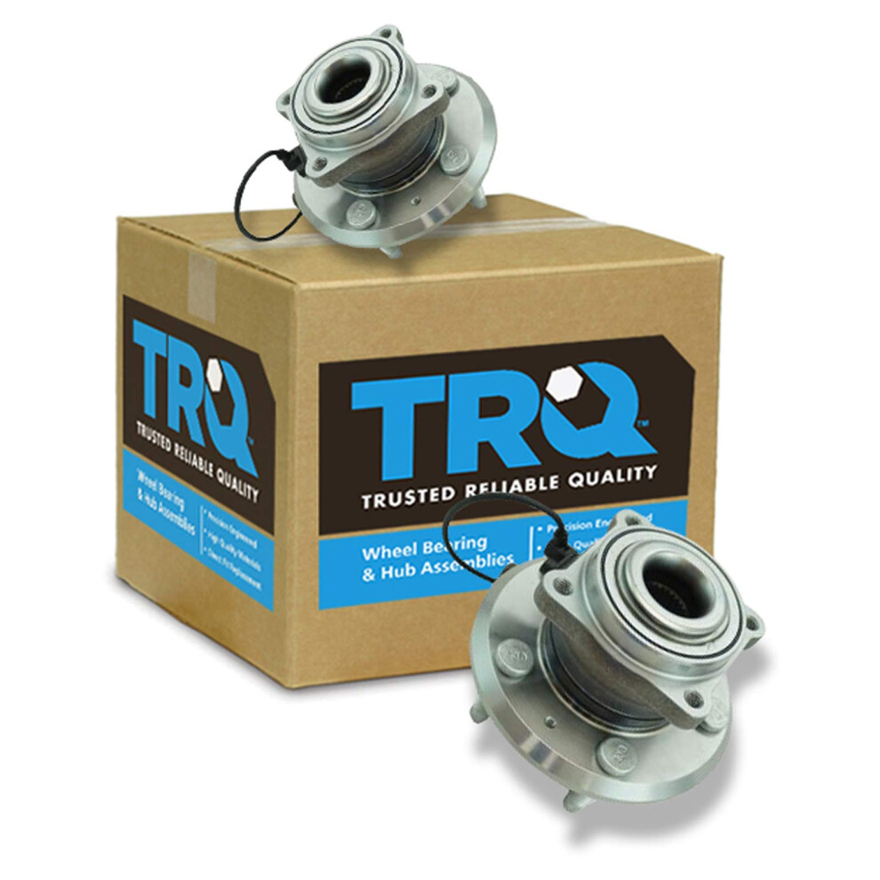 Trq Rear Wheel Hub Bearings Assembly Set Compatible With 2010-2017 Chevrolet Equinox Gmc Terrain 191213864814