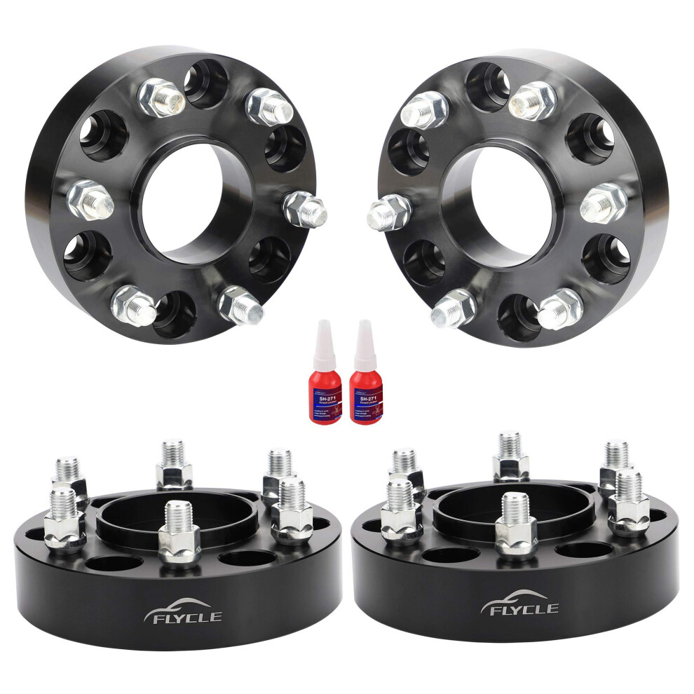 6 Lug 6X135 Hubcentric Wheel Spacers For 2015-2022 F150 1.5 Inch 6X135 778836658381