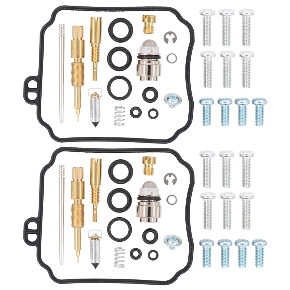 Motoku Pack Of 2 Carburetor Rebuild Kit For Yamaha Vstar 650 1998-2005 6972301984775