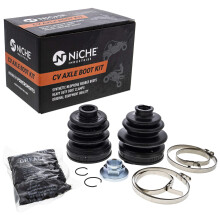 Niche for bageste CV Axle Boot Kit til Yamaha Grizzly 700 Hunter erstatter 3B4-2510G-00-00 3B4-2510H-00-00