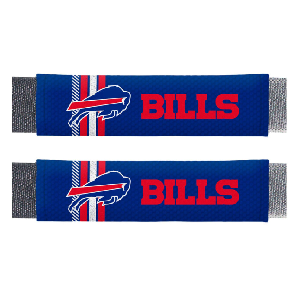 Fanmats 32087 Buffalo Bills Team Color Rally Cuscinetto Per Cintura Di Sicurezza - 2 Pezzi-image